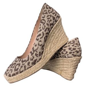 Seville Espadrille Wedges J Crew Leopard Espadrilles Platform